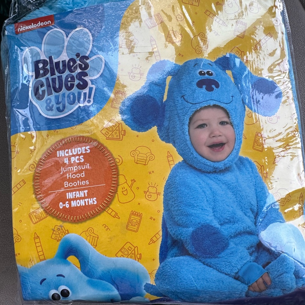 Nickelodeon Blue Plush Costume Set